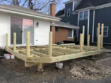 Lombard deck 2019 during construction