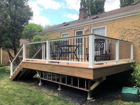 2020 Bensenville Il Trex deck A-Affordable Decks