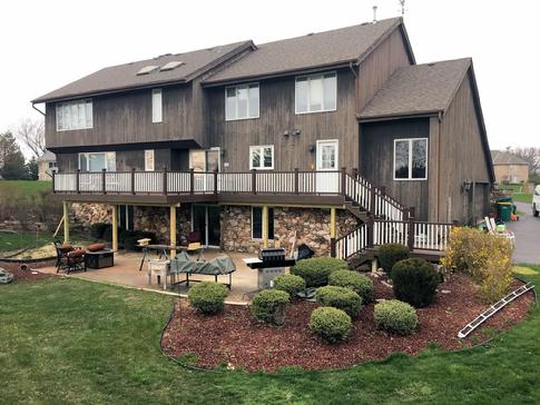 Lemont IL rotted deck (replaced) A-Affordable Decks 2020